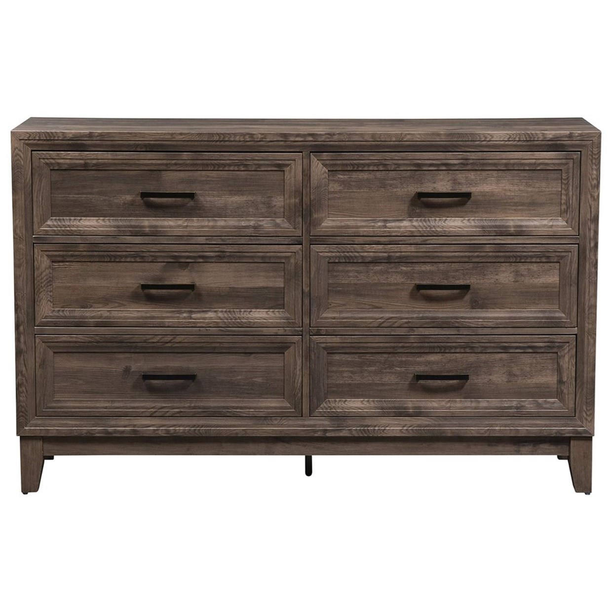 Liberty Furniture Ridgecrest 18013 Casual Dresser with FeltLined Top
